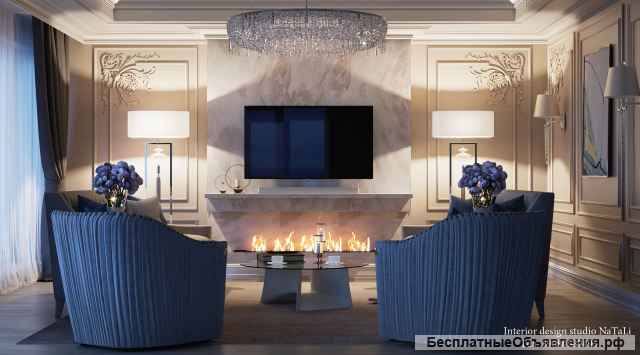 Дизайн интерьера квартир и домов
