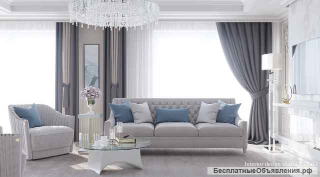 Дизайн интерьера квартир и домов