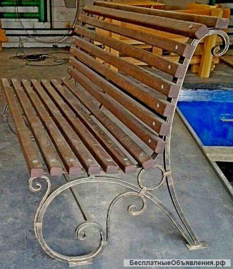 Скамейки из массива Дуба