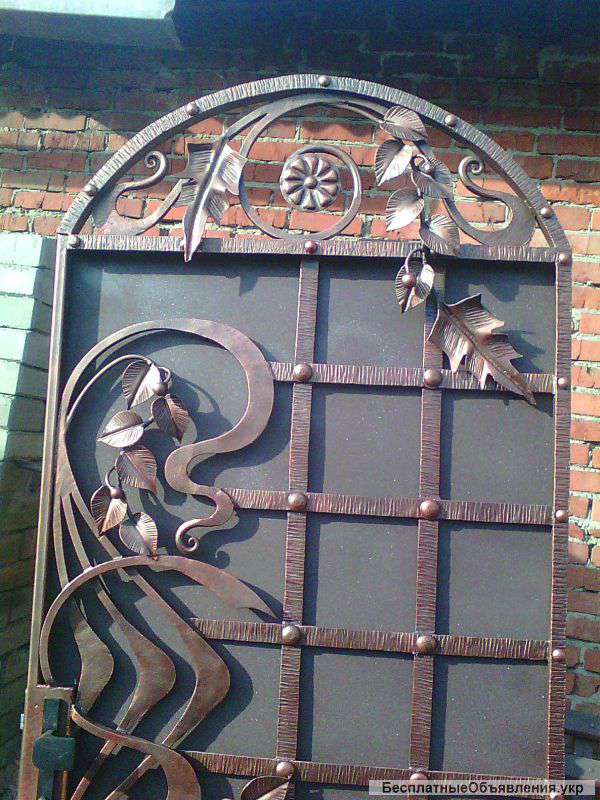 Виготовлення кованих воріт,хвірток,періл,балконів