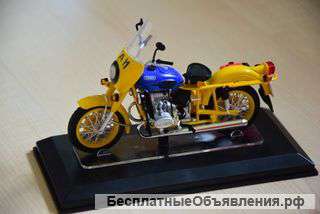Масштабная модель мотоцикла УРАЛ