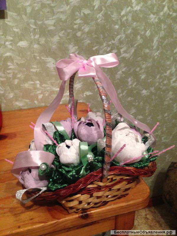 Композиция из цветов hand made