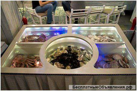 Аквариум для содержания живых деликатесов
