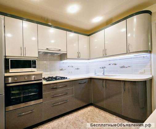 Кухни из пластика на заказ