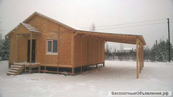 Дом из СИП-панелей