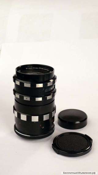 A. Schacht Ulm Praktica-TRAVENAR R 135/3. 5 (M42)