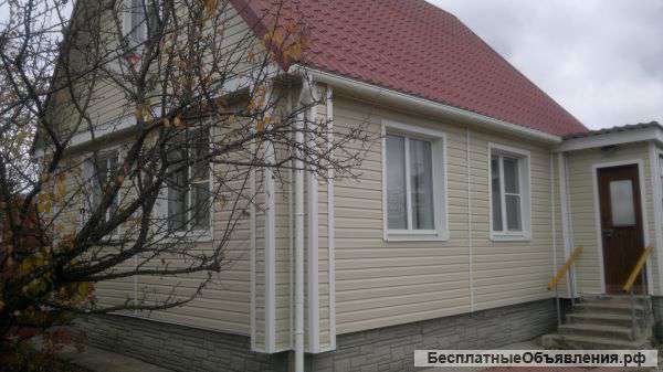 Отделка домов сайдингом, монтаж металлочерепицы, монтаж заборов