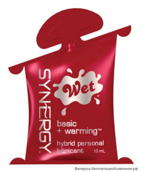 Лубрикант Wet Synergy Warming подушечка 10mL