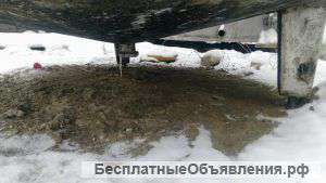 Емкость нержавеющая,объем — 3,7 куб.м., вертикальная, с рубашкой