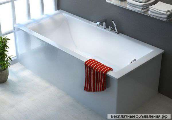 Ванна Нейт 160х70 литой мрамор