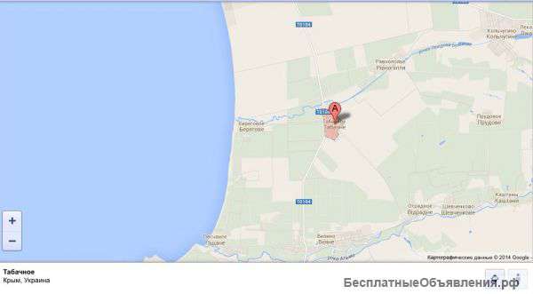 Участок с начатым строительством не далеко от моря