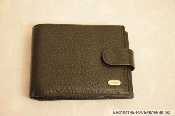 Кожаное портмоне мужское