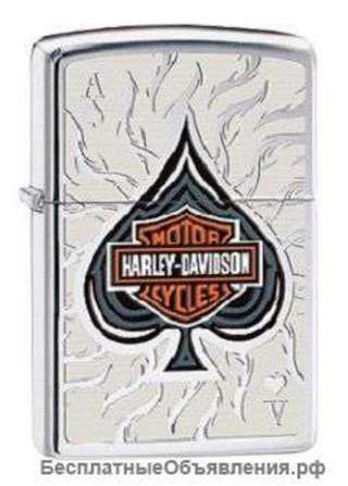 Зажигалка Zippo 28688 Harley Davidson Ace of Spades