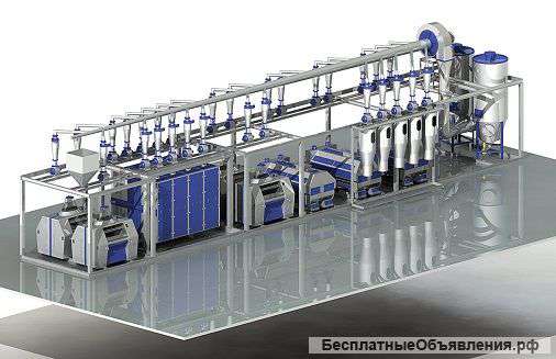 Напрямую,без посредников.Турецкие мукомольные мельницы 30-500 т.сутки, под ключ