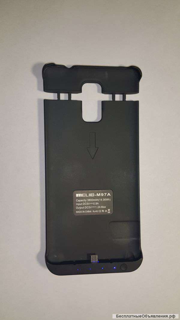 Внешний аккумулятор для Samsung Galaxy Note 4 3800 mAh