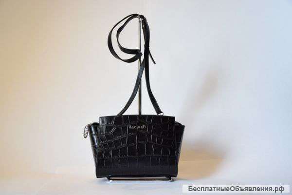 Кожаная сумка женская cross-body