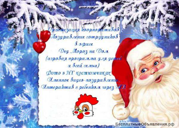 Дедушка Мороз на праздник