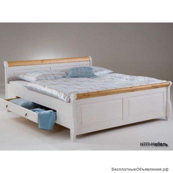 Кровать Мальта 160х200 с ящиками