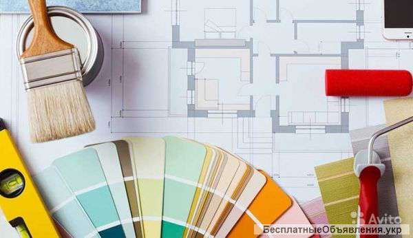 Отделочные и малярные работы всех видов