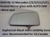 Зеркальные элементы для мерседес GLK,CLS,W212,W204