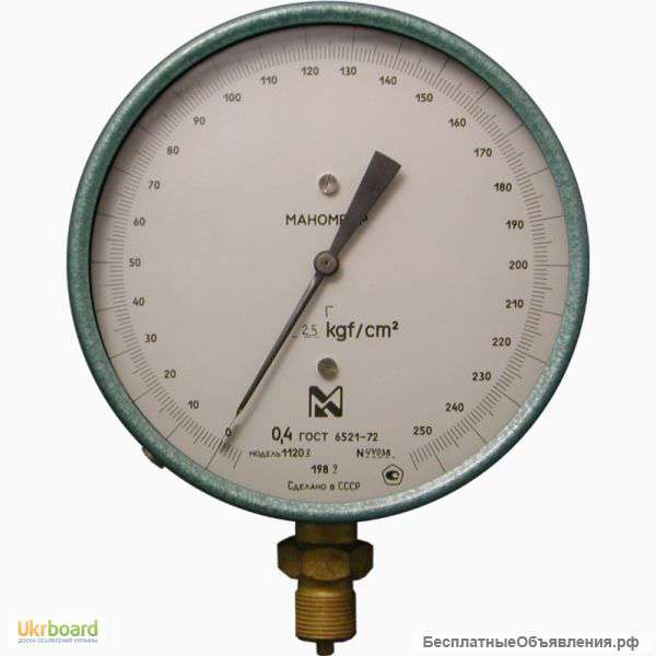 Куплю манометры МТИ и МО б/у и с хранения завода Манометр