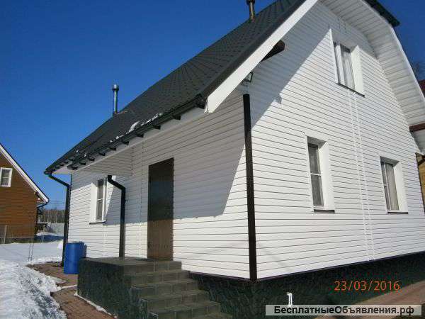 Дом 130 кв.м. на участке 6 соток в СНТ Ведищево