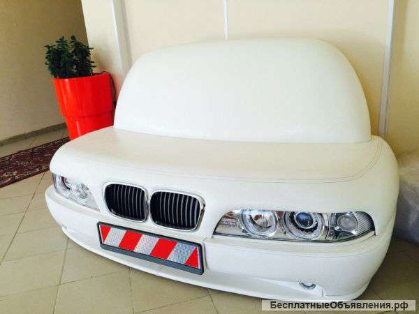 Дизайнерский диван BMW эко-кожа