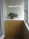 Шкаф на балкон, полки, столики, стеллажи, тумбы для лоджии