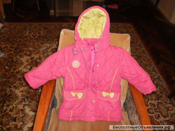 Зимняя куртка "Lebe" Размер: 86-92 см (1-2 года)