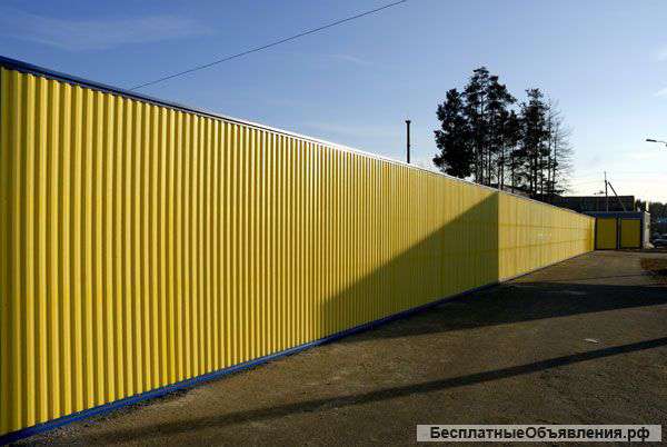 Профнастил С8 RAL, 1018 цвет