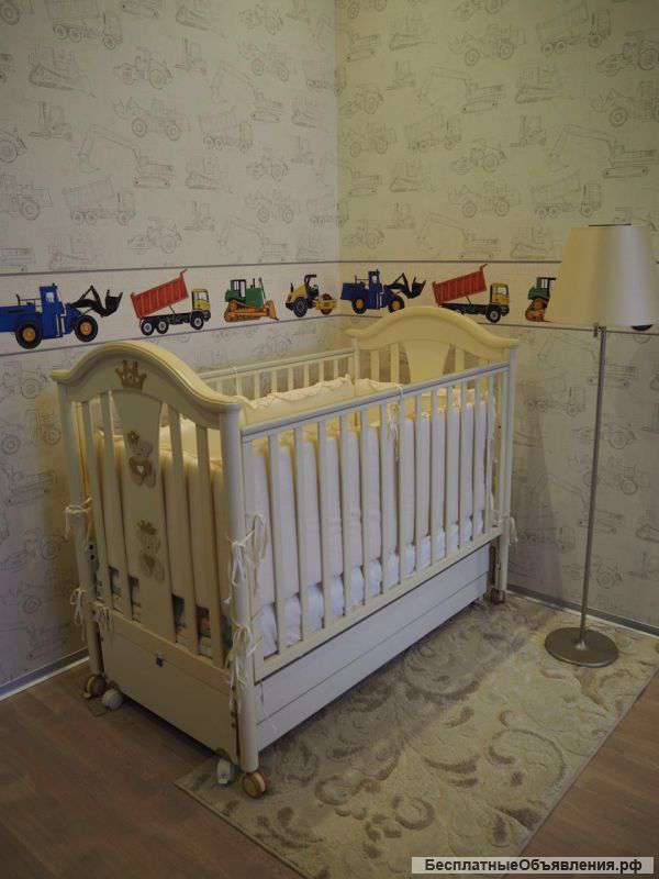 Кроватка Pali Capriccio (Каприччио) с матрасом