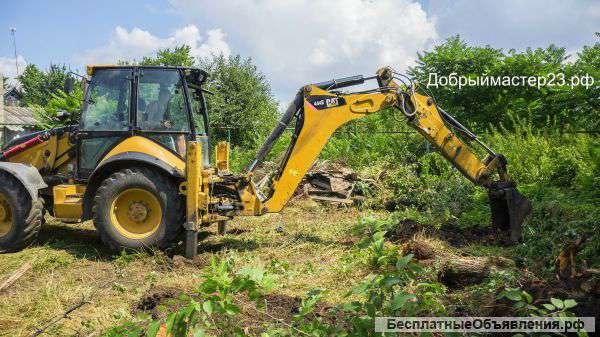 Расчистка участка с вывозом