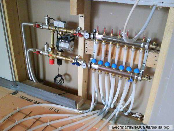 Электромонтаж вентеляция сантехника