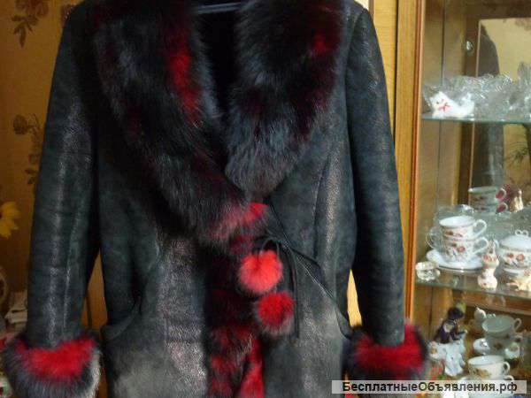 Женская дубленка
