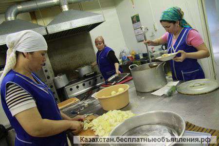 На вахту в Москву набираются сотрудники на по специальности повар