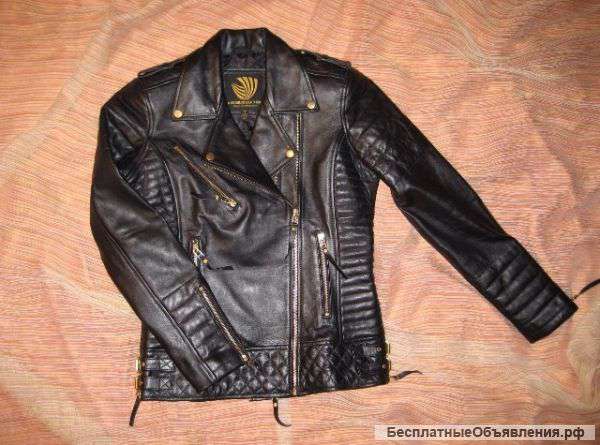 Кожаная куртка Exportic (новая) р-44-46(М)