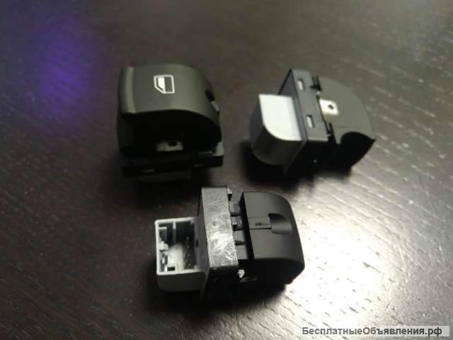 Кнопки стеклоподъёмников audi A2, A3, A4, A6, A8, TT, Q7