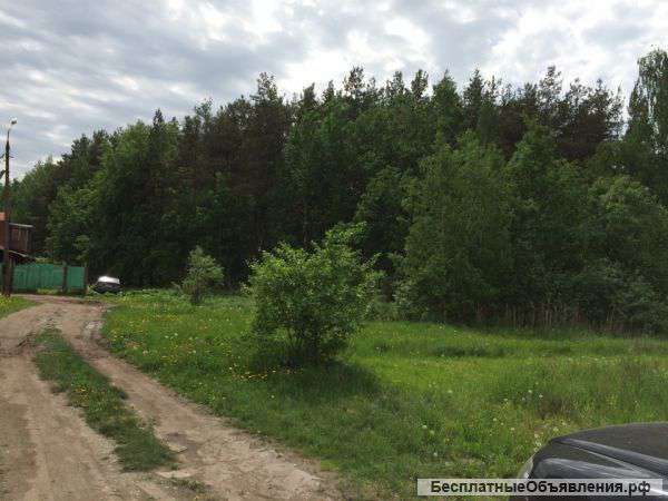 Участок с домом пять шагов до леса