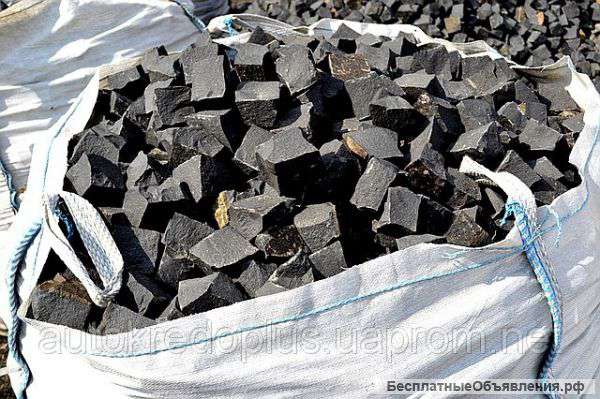 Брусчатка колотая базальтовая 10*10*5