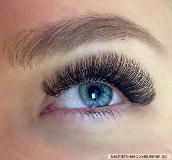 Наращивание волос и ресниц