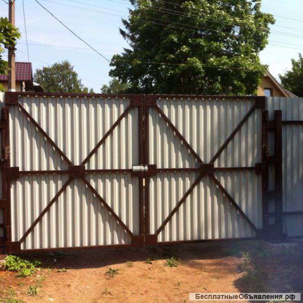 Ворота. Простые. Автоматические. Кованые. Откатные