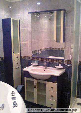 Сдаю 4 к.кв. СЖМ пр. Королева 10/14кирп. 100м. ремонт, паркет, 2-х уровневые потолки, кафель. 3 спал