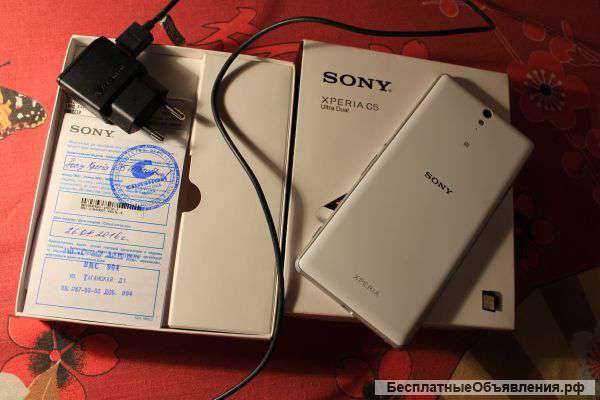 Телефон Sony xperia C5 ultra dual
