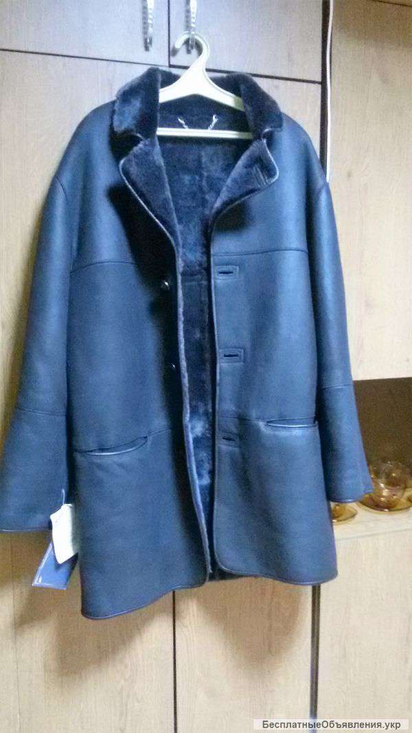 Новая мужская дубленка 50 размера