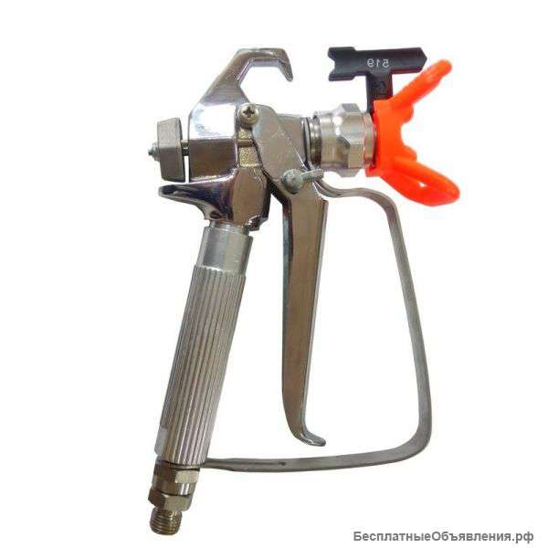 Окрасочный пистолет SFTX безвоздушного распыления с соплом