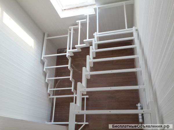 Лестничный металлокаркас