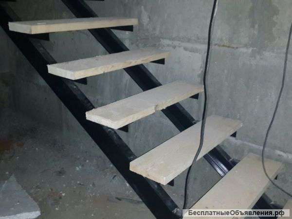 Лестничный металлокаркас