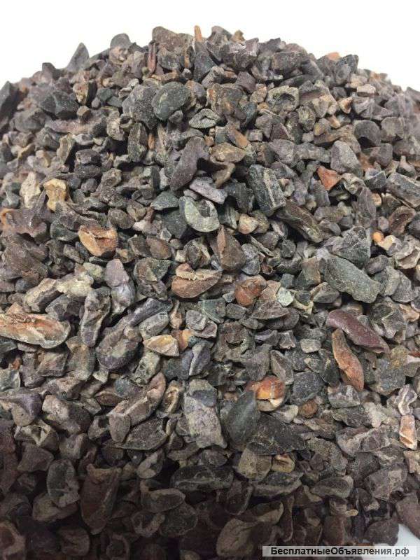 Жареные какао бобы. Cacao nibs from Phillipines