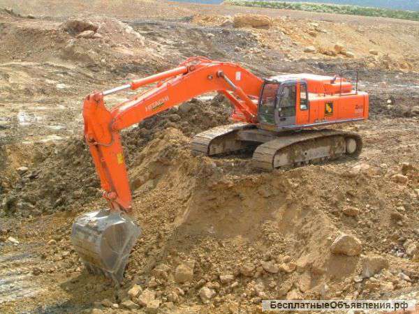 Сдаем в аренду гусеничные, колесные экскаваторы