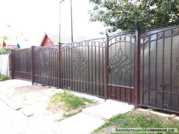 Кованые заборы